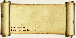 Nataša Jakupi vizit kartica